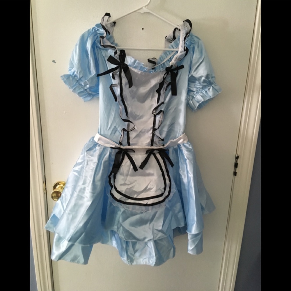Women’s Alice in wonderland costume M/L WORN ONCE